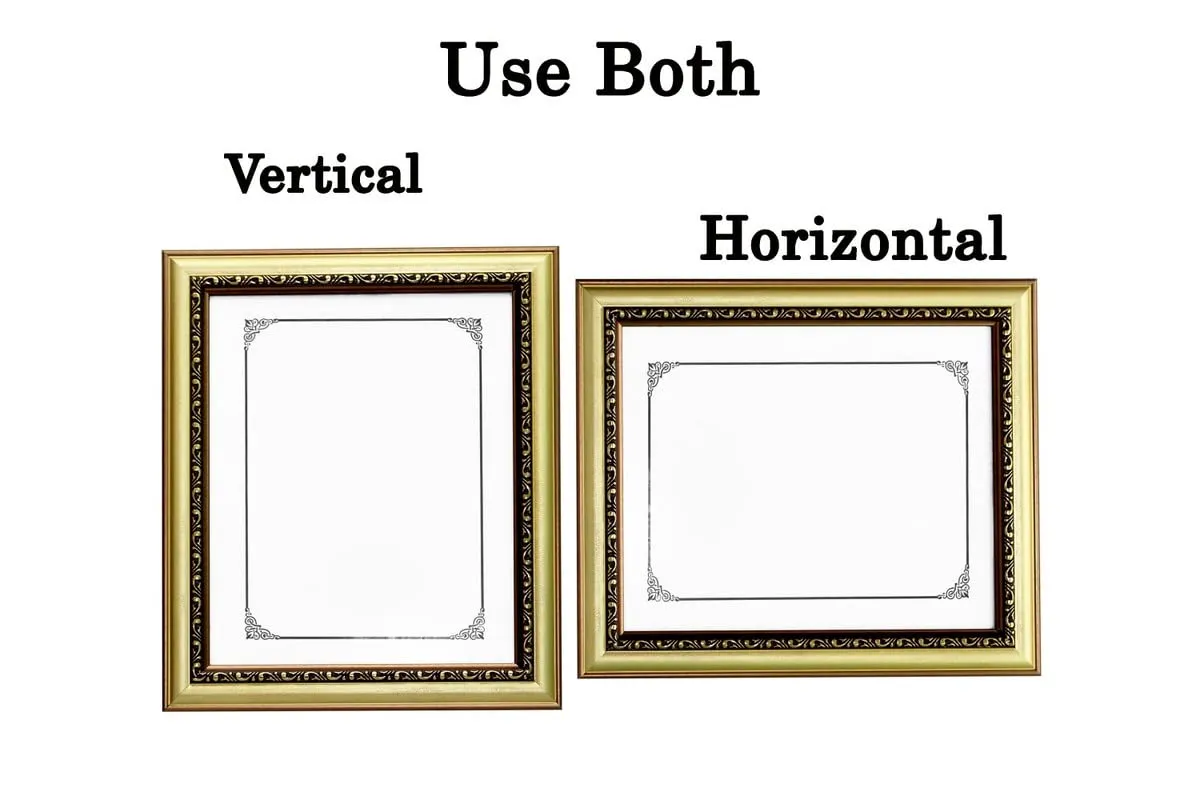 E-Art wood Table Top/Wall Hanging Photo Frames (2=5x5 inch Dal Gold) - pack of 2