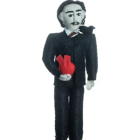 Edgar Allen Poe Ornament