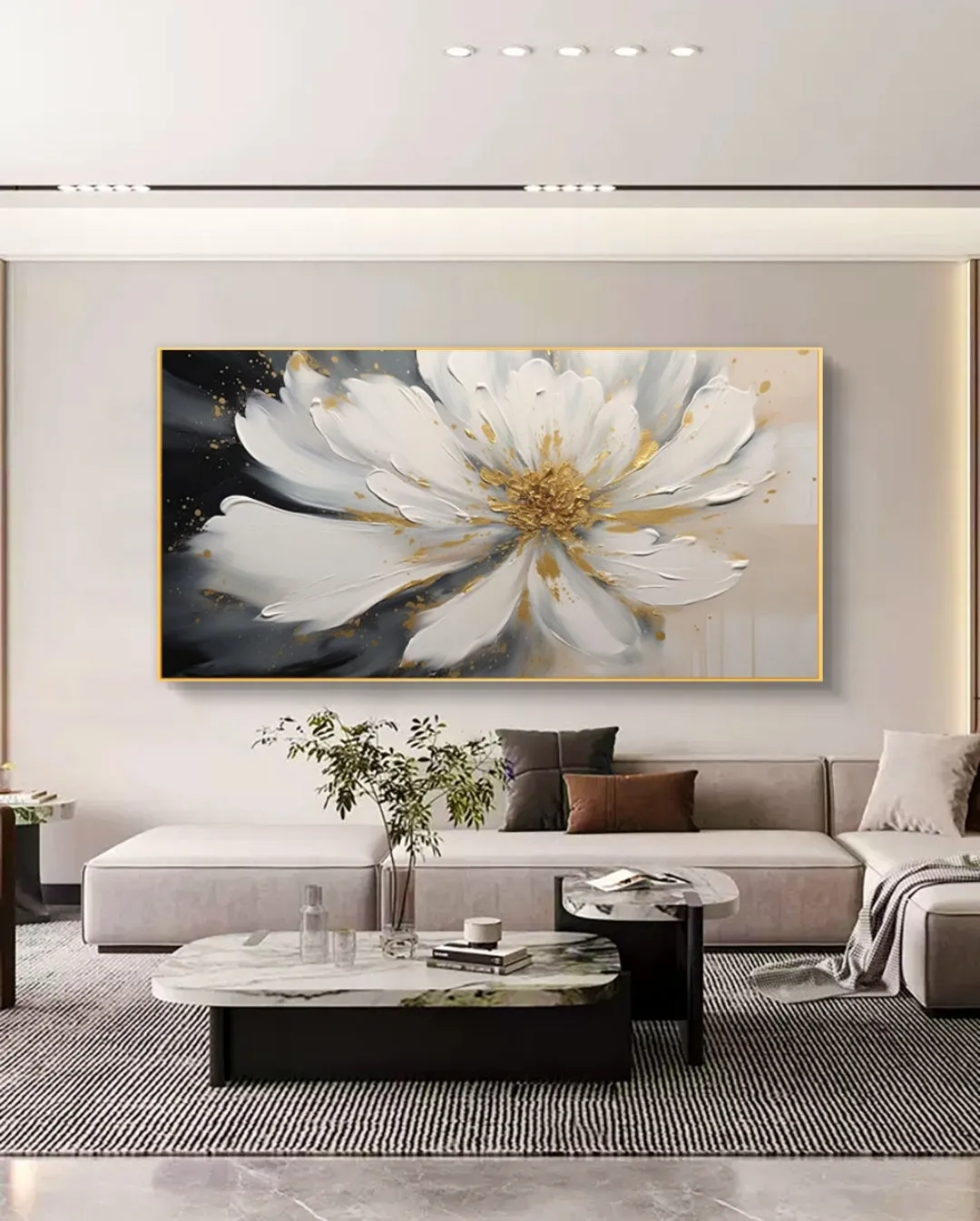 EleganT Flower Oil Painting