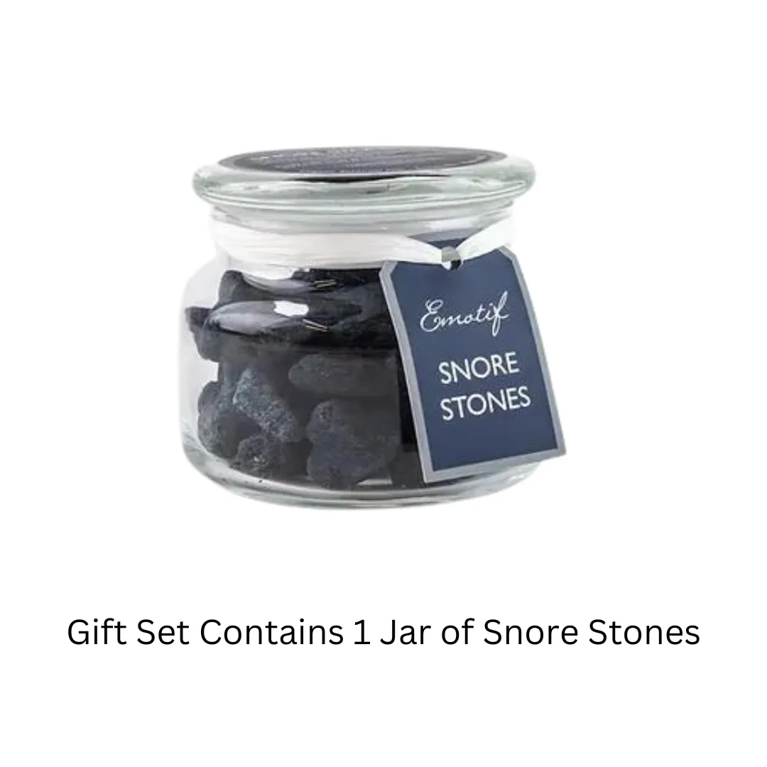 ESSENTIAL OIL AROMATHERAPY SNORE STONES GIFT SET