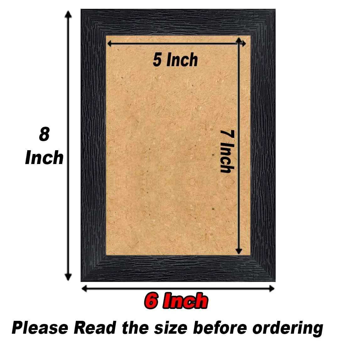 Generic PnF Diwali Puja (laxmiji, Ganeshji,Saraswatiji) Religious Wood Photo Frames with Acrylic Sheet (Glass) for Worship/Pooja(photoframe,Multicolour,8x6inch) 20140, Medium