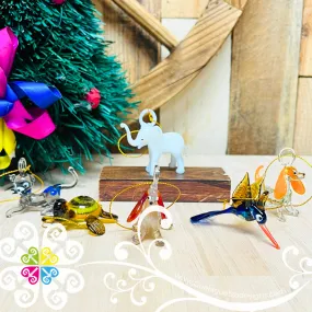 Glass Fauna Ornaments - Christmas Vidrio Soplado Ornaments