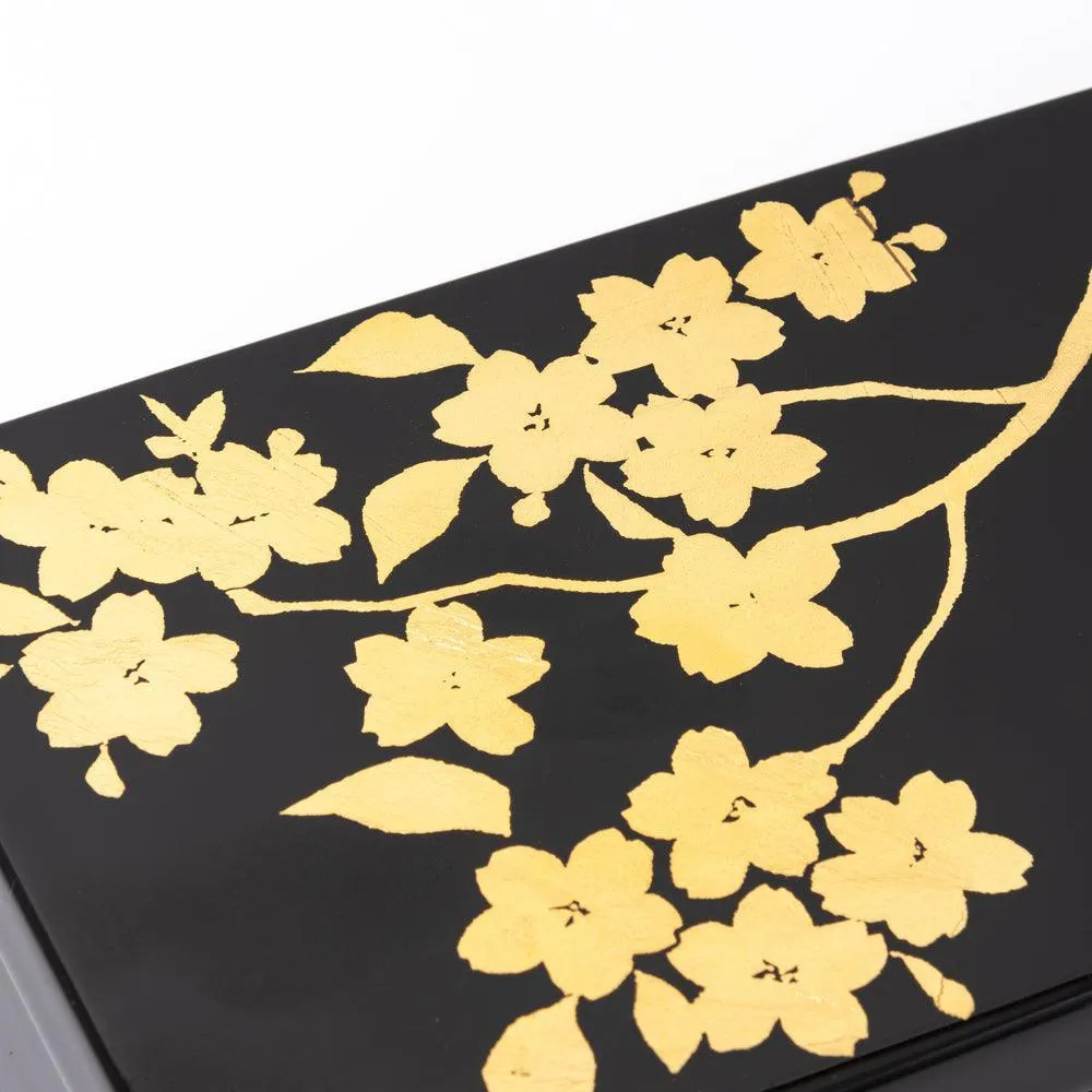Gold Leaf Sakura Pen Box
