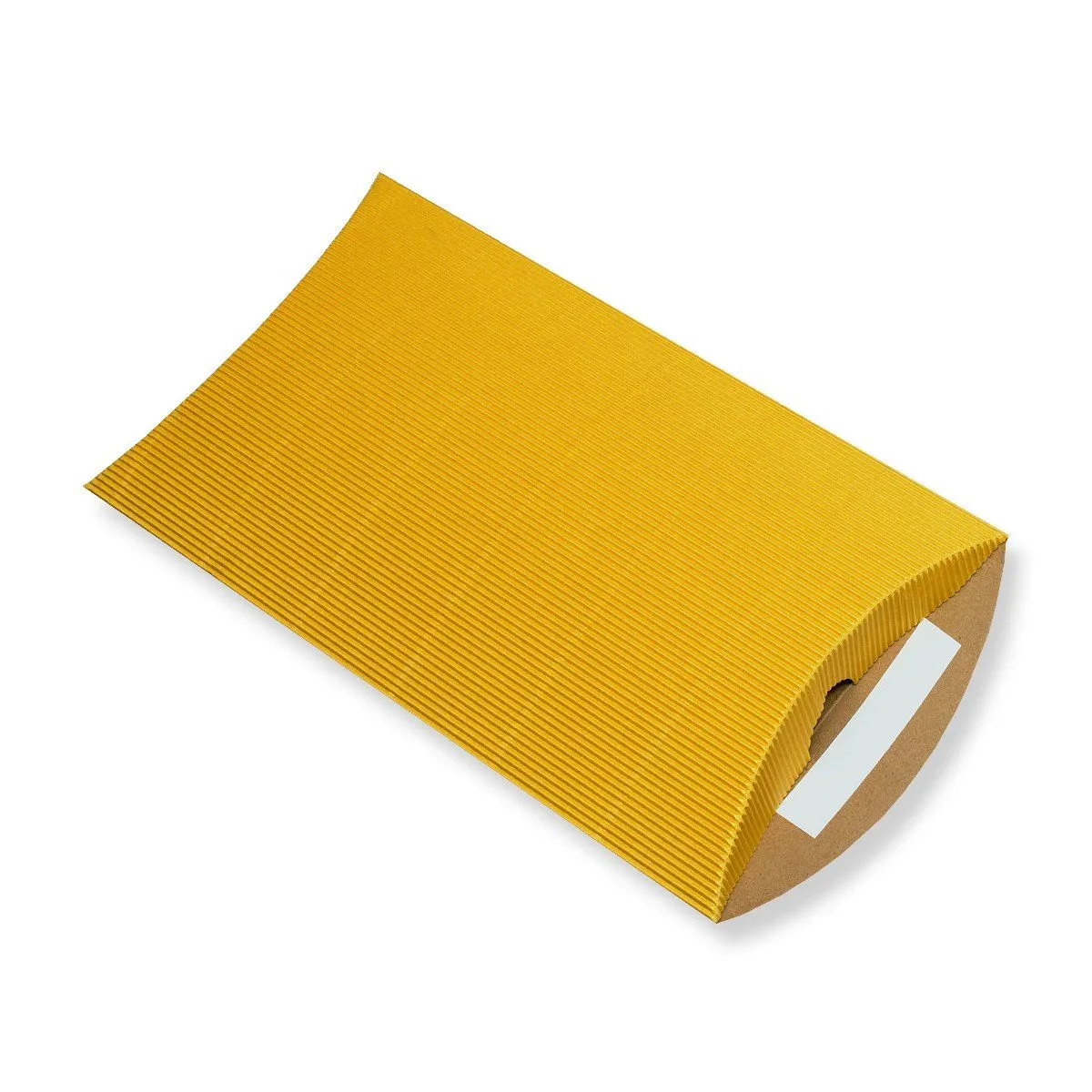 Gold Pillow Boxes - Corrugated