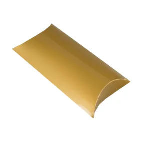 Gold Pillow Boxes - Glossy