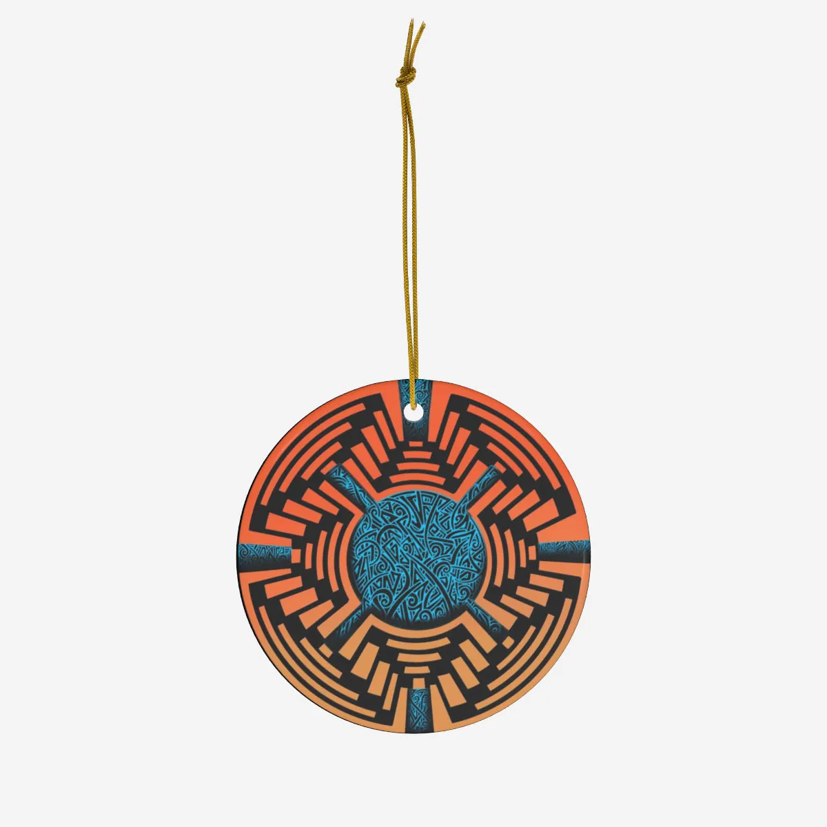 Hiosik Futurism II Ceramic Ornament