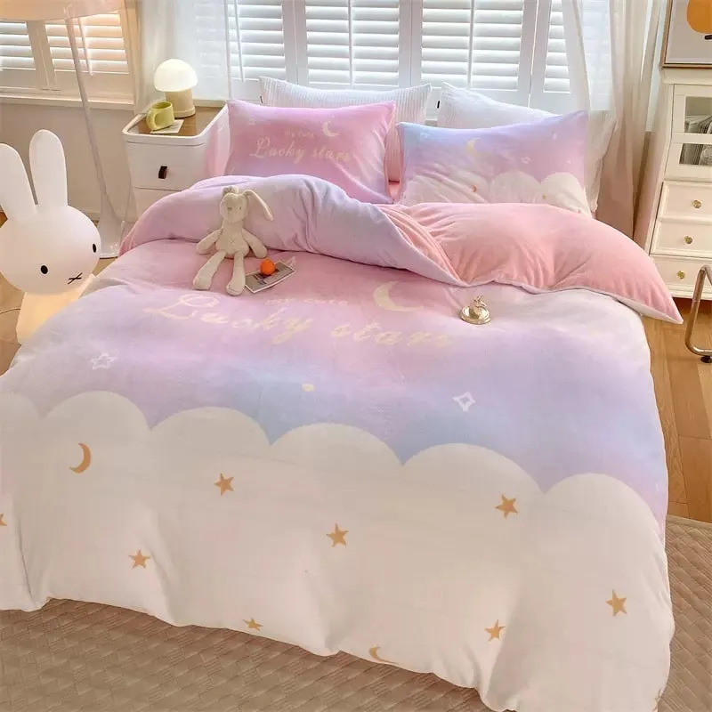 Kawaii Cute Bear Bedding Set