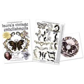 Laura's Vintage Embellishments CD by Jenny Haskins