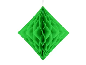 Light Green Honeycomb Diamond Decoration 30cm