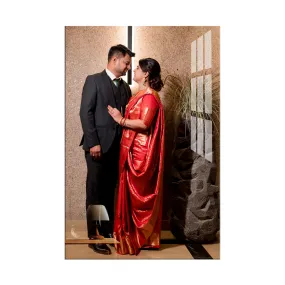 PICASSO SIGNAGE Personalized Photo Frame Transparent Acrylic Wall Mount Frameless Customized Photo Gift For Anniversary, Birthdays, Couple (8x12 inches)