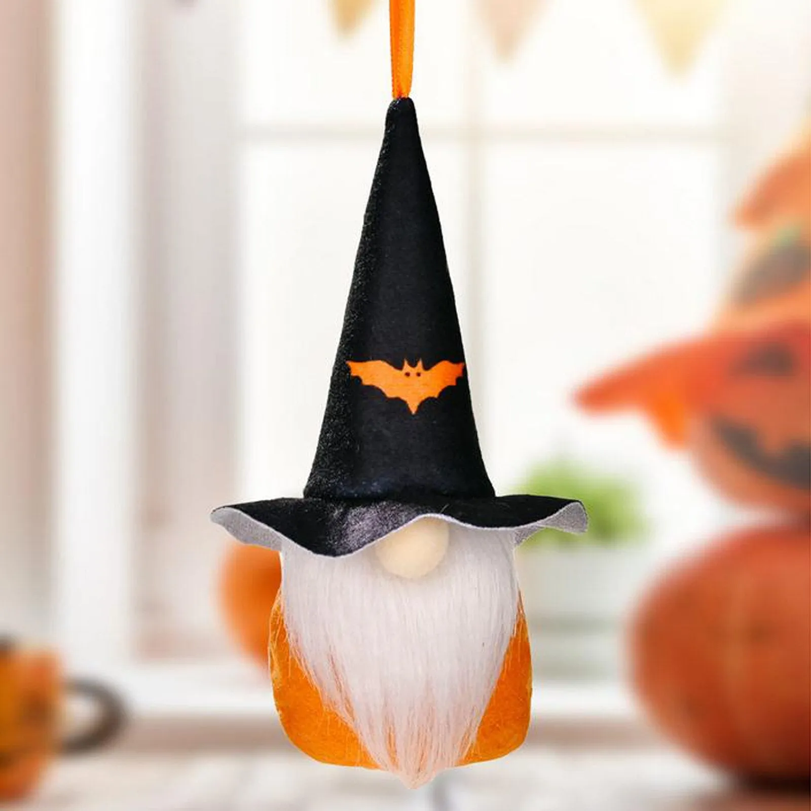 Pumpkin Halloween Decoration Party Decor For Home 2021 Pendant Kids Gift Faceless Doll Plush Beard Faceless Dwarf Doll