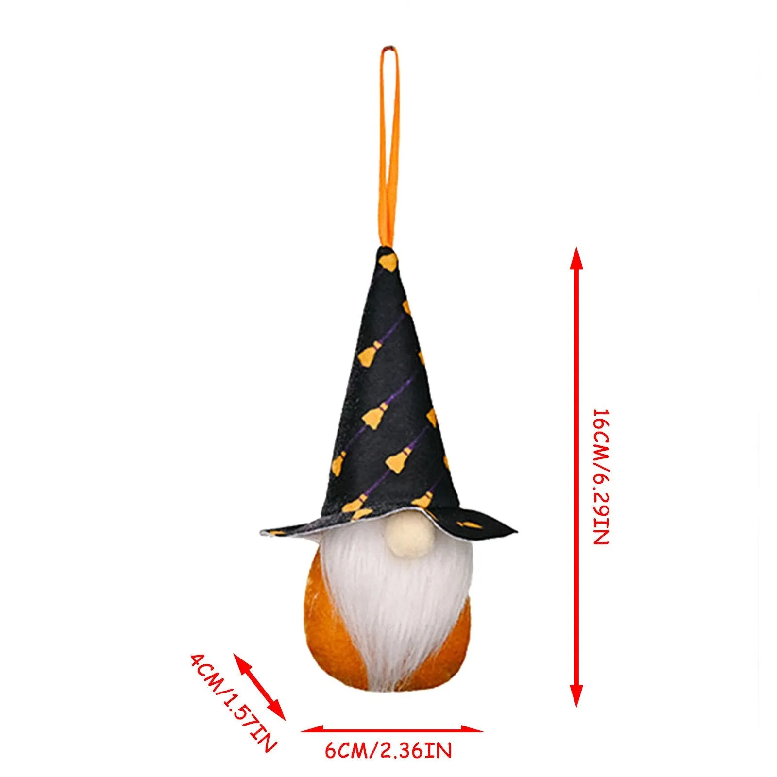 Pumpkin Halloween Decoration Party Decor For Home 2021 Pendant Kids Gift Faceless Doll Plush Beard Faceless Dwarf Doll