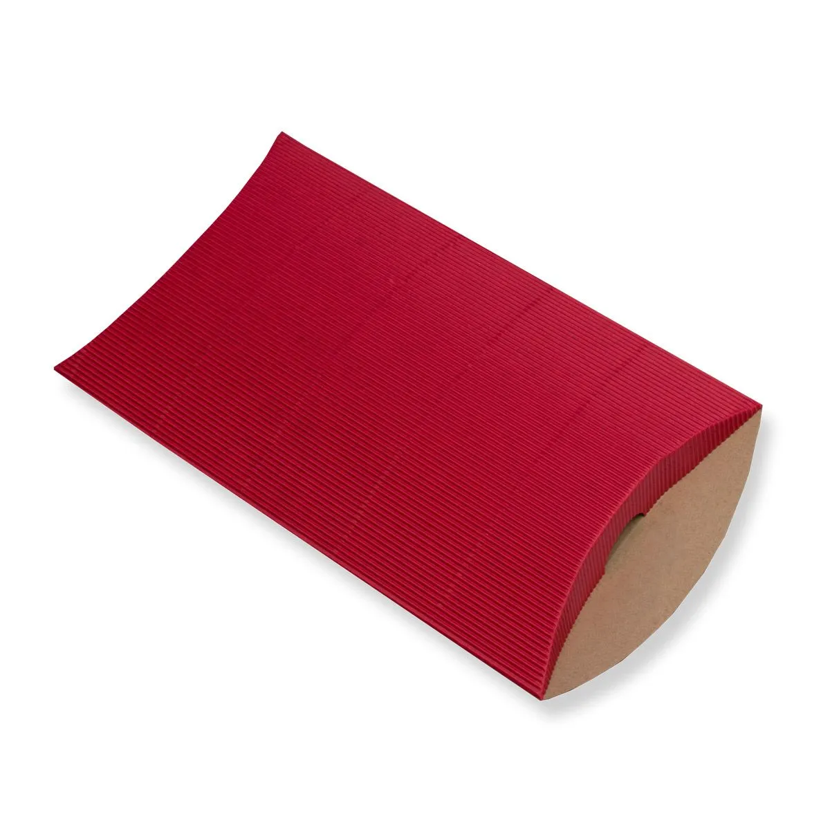 Red Pillow Boxes - Corrugated