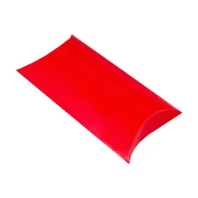 Red Pillow Boxes - Glossy
