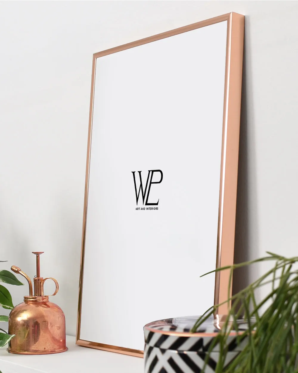 Rose Gold Picture Frame, A4 Size Photo Frame