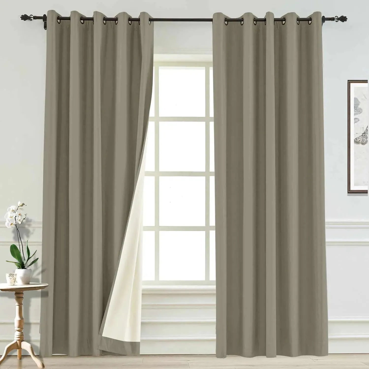 Saba Absolute Blackout Thermal Curtain Soft Top