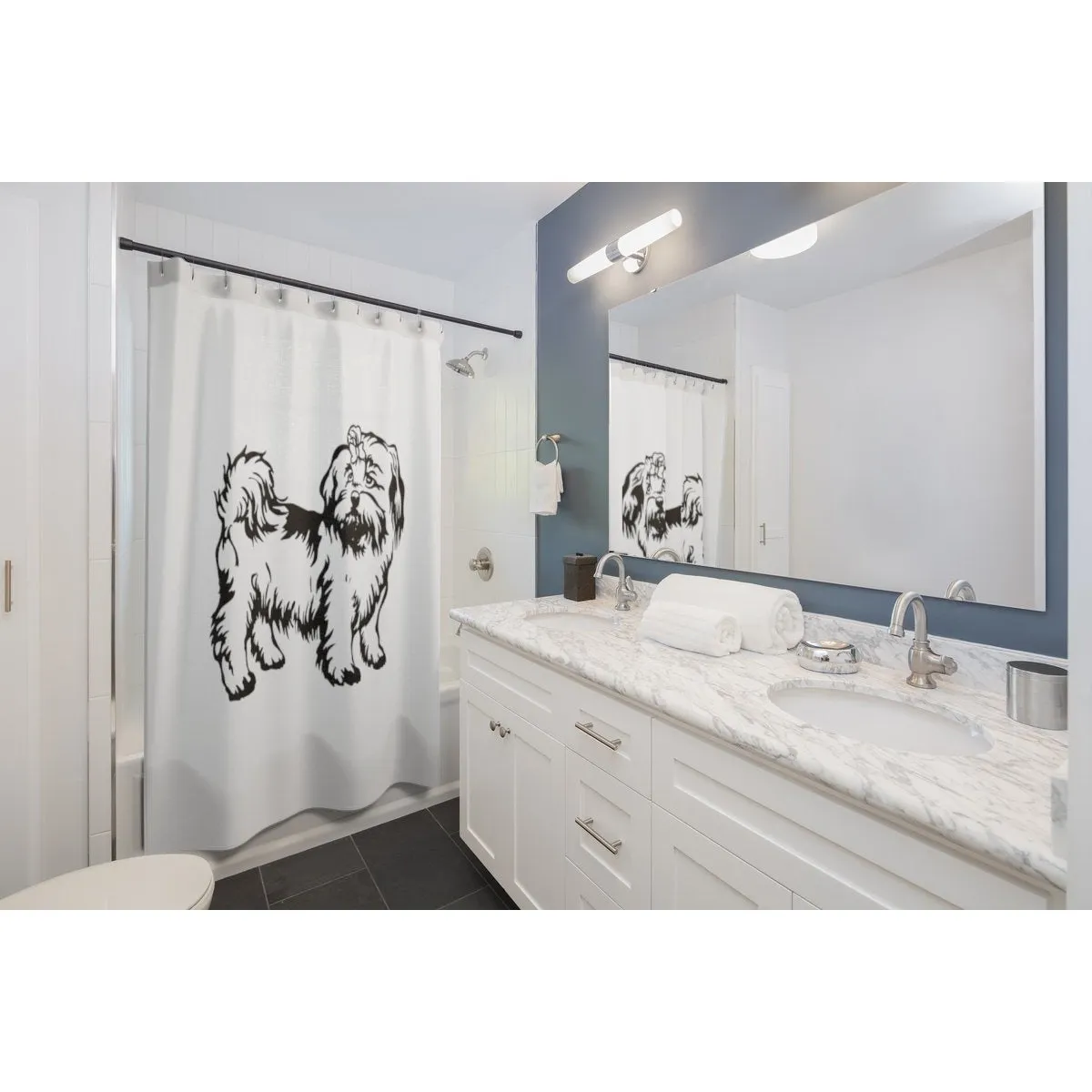 Shih Tzu Shower Curtains