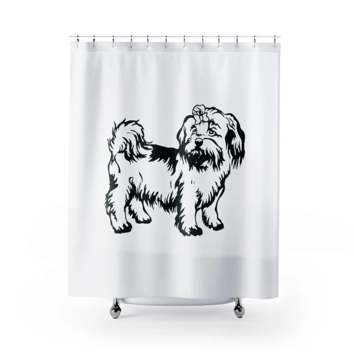Shih Tzu Shower Curtains