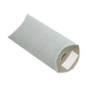 Silver Pillow Boxes - Corrugated