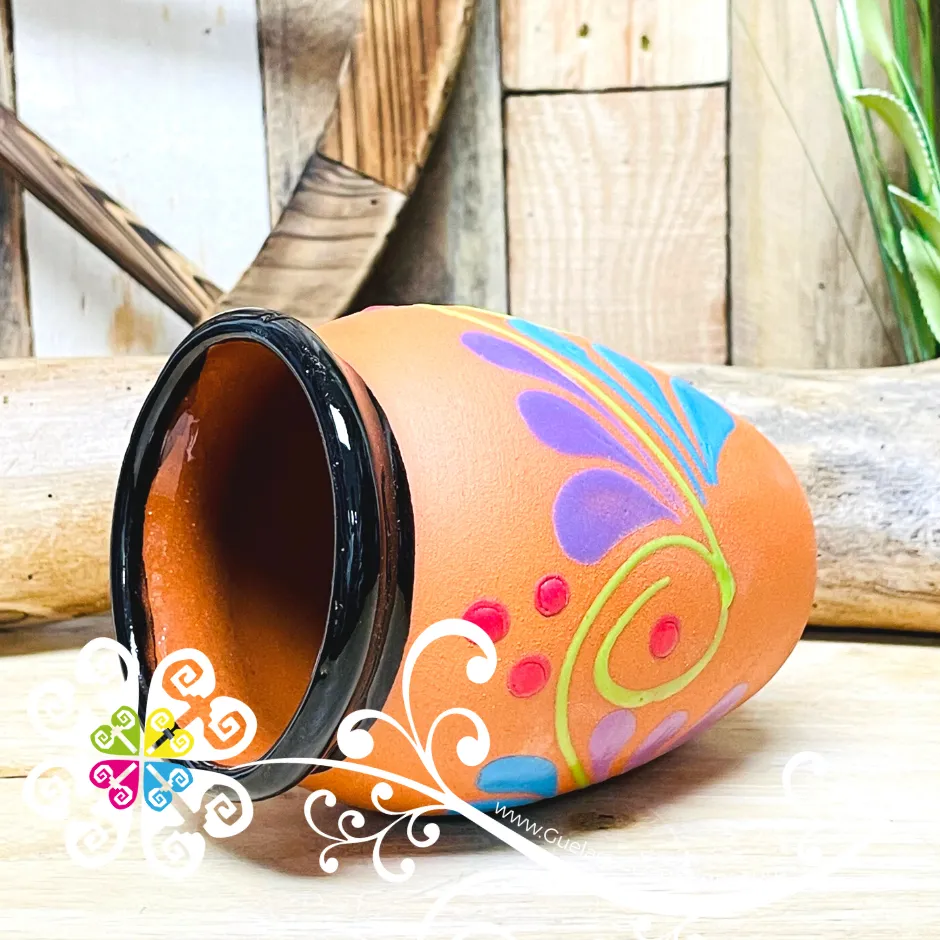 Single Cantarito Loteria - Single Clay Cantarito