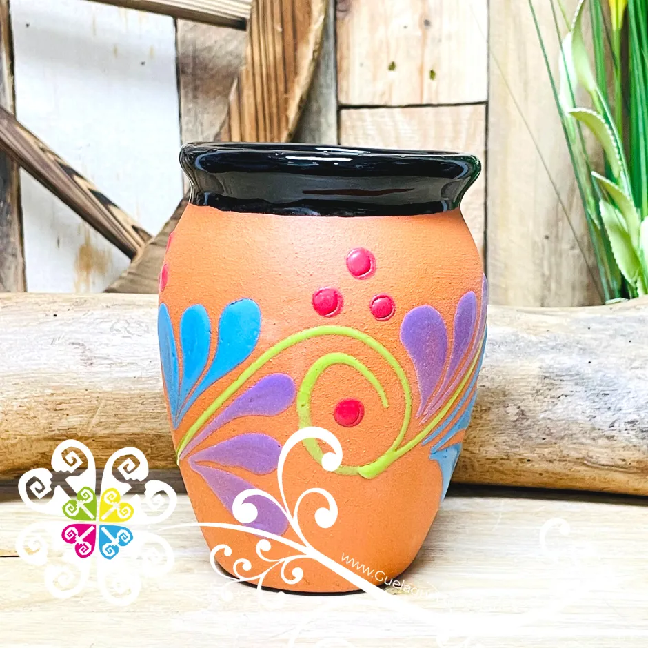 Single Cantarito Loteria - Single Clay Cantarito