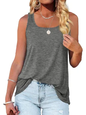 Sleeveless Square Neck Tank