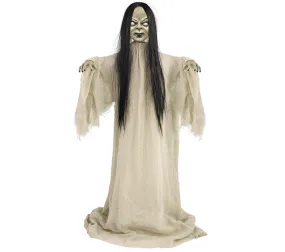 Standing Creepy Girl Prop Decoration Fabric & Plastic