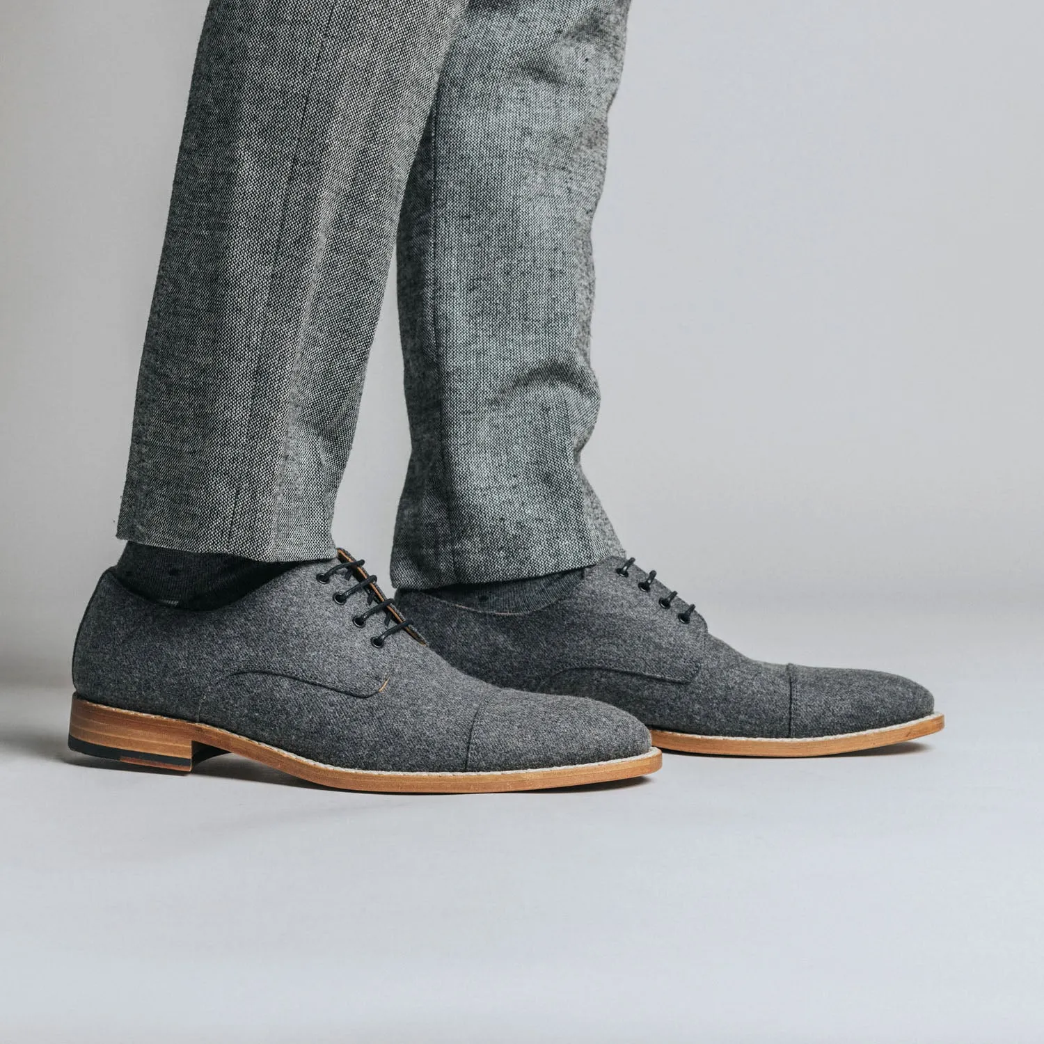 The Kennedy Shoe in Grey (Last Chance, Final Sale)