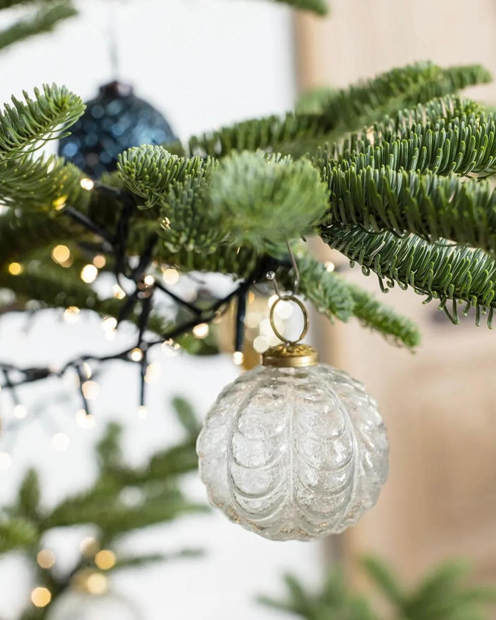 Vintage Clear Ornaments Set of 12