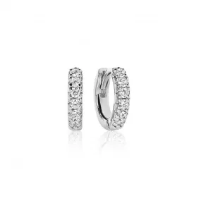 White Zirconia Ellera Piccolo Earrings SJ-E1066-CZ